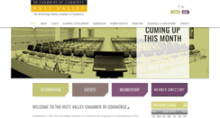 Desktop Screenshot of hutt-chamber.org.nz